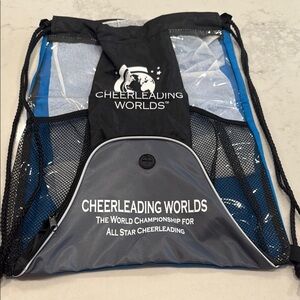 Cheerleading Worlds Drawstring Bag